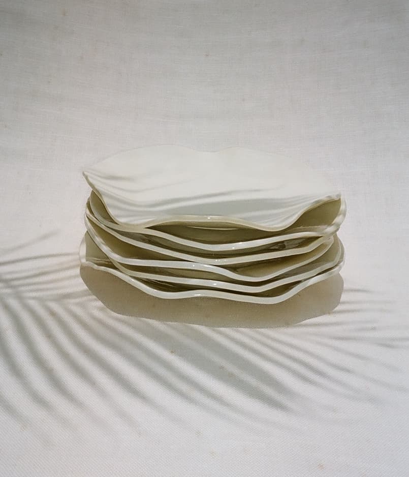 handmade plate set